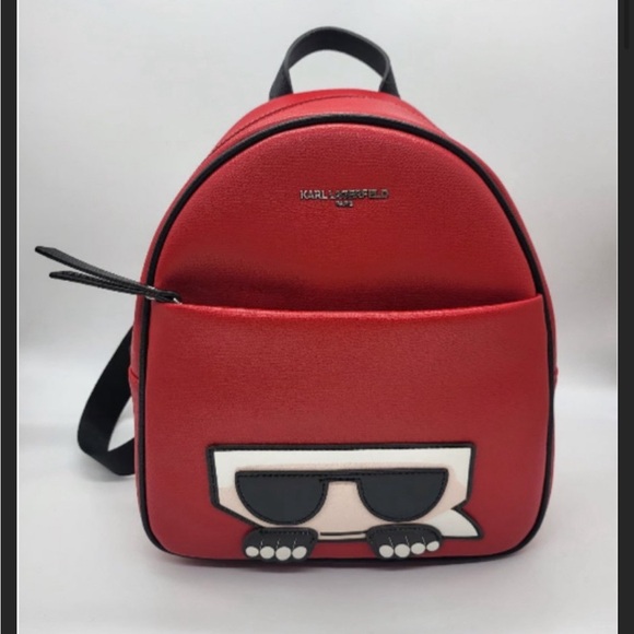 Karl Lagerfeld Paris Medium Backpack Red
New with tags. - Picture 1 of 5